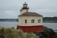  Bandon, le phare sur le chenal de la Coquille River