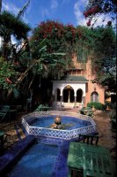 Taroudant, jardin d'un hotel