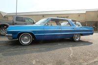  vintage car and color : une impala