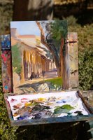 Dans les jardins de l'Alcazar