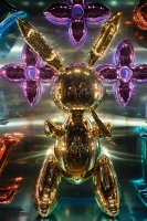  la vitrine de Vuitton façon Jeff Koons