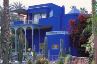 la maison Majorelle à Marrakech
