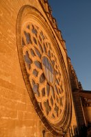 La grande Rosace vue des toits