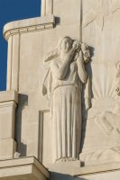 Palais de la Méditerrannée, détail de la façade